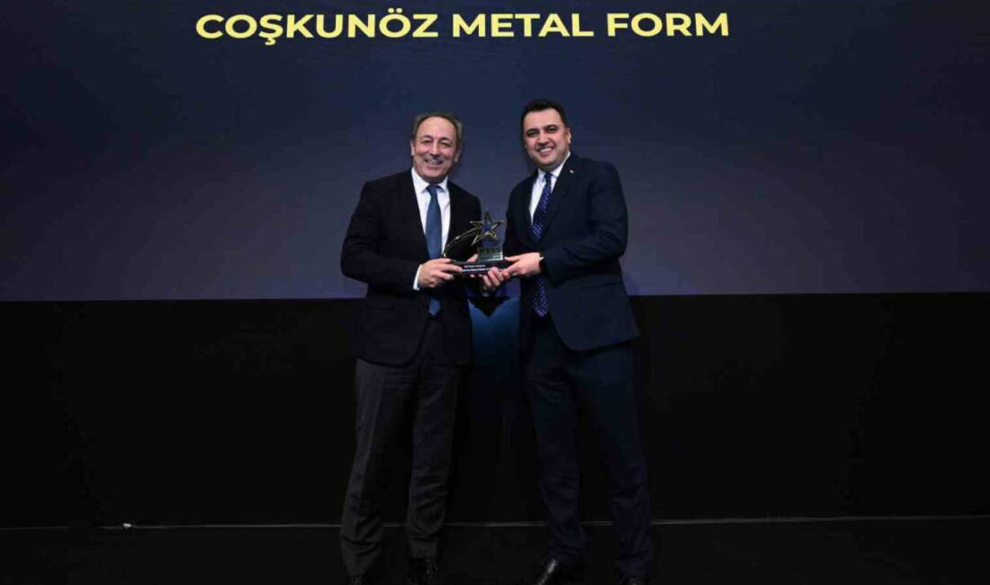 Coşkunöz Metal Form, Türkiye Metal Sanayicileri Sendikası (MESS) tarafından bu