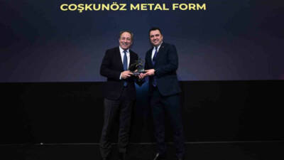 Coşkunöz Metal Form, Türkiye Metal Sanayicileri Sendikası (MESS) tarafından bu