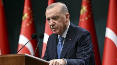 Cumhurbaşkanı Recep Tayyip Erdoğan, şehit Jandarma Astsubay Üstçavuş Yusuf Ergün'ün