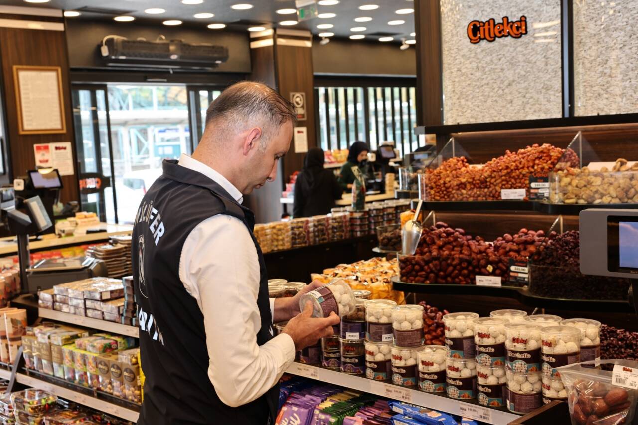 Bursa’da bayram öncesi gıdaya sıkı takip 15 denetim 15