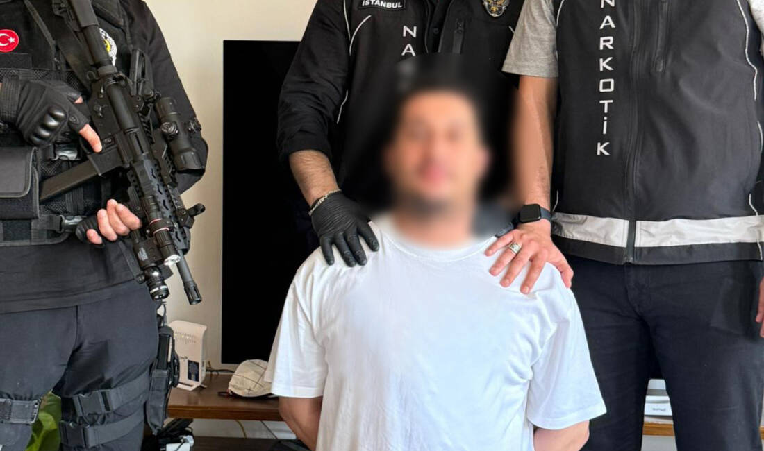 İnterpol tarafından difüzyon mesajı ile aranıyordu, bakın nasıl yakalandı İstanbul'da uyuşturucu madde ticaretine yönelik yürütülen çalışmalarda, hakkında 'Difüzyon mesajı'