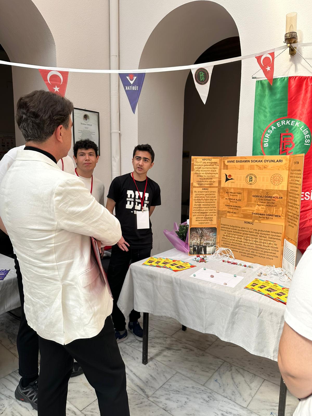 Bursa Erkek Lisesi’nde bilim rüzgarı 4 erkek lisesi tubitak4