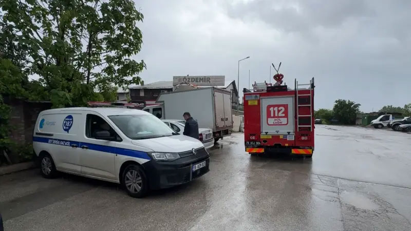 Karabük’ün Safranbolu ilçesinde şehit ailelerinin konakladığı otelde meydana gelen doğalgaz