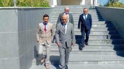 Gemlik Kaymakamı Osman Aslan Canbaba ile Gemlik Meslek Yüksekokulu Müdürü