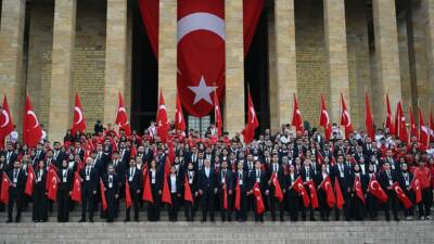 19 Mayıs Atatürk’ü Anma, Gençlik ve Spor Bayramı kapsamında Anıtkabir