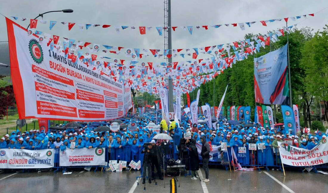 1 Mayıs Emek ve Dayanışma günü kapsamında, Hak-İş'in bu yıl