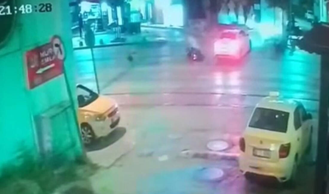 Bursa’nın Osmangazi ilçesinde otomobil ile motosikletin çarpıştığı kazada 1 kişi