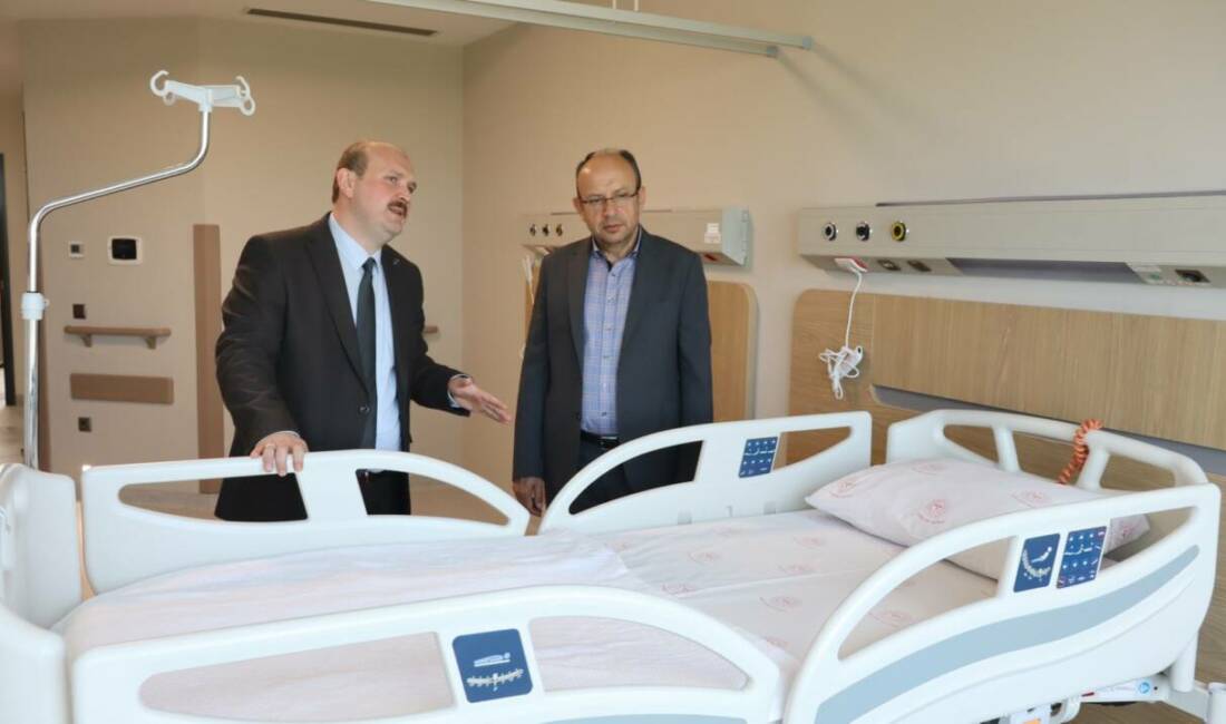 Bursa Şehir Hastanesi’nde önemli yenilik; Yatak kapasitesi arttı… Bursa Şehir Hastanesi’nde son olarak, suit odaların hasta odalarına dönüştürülmesi