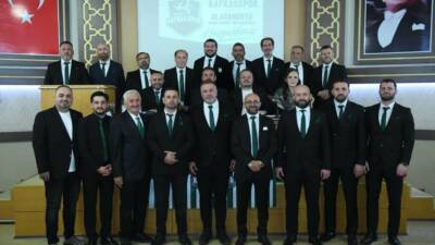 3.Lig'de şampiyon olup 2.Lig'e yükselen İnegöl Kafkasspor'un yeni başkanı Rasim