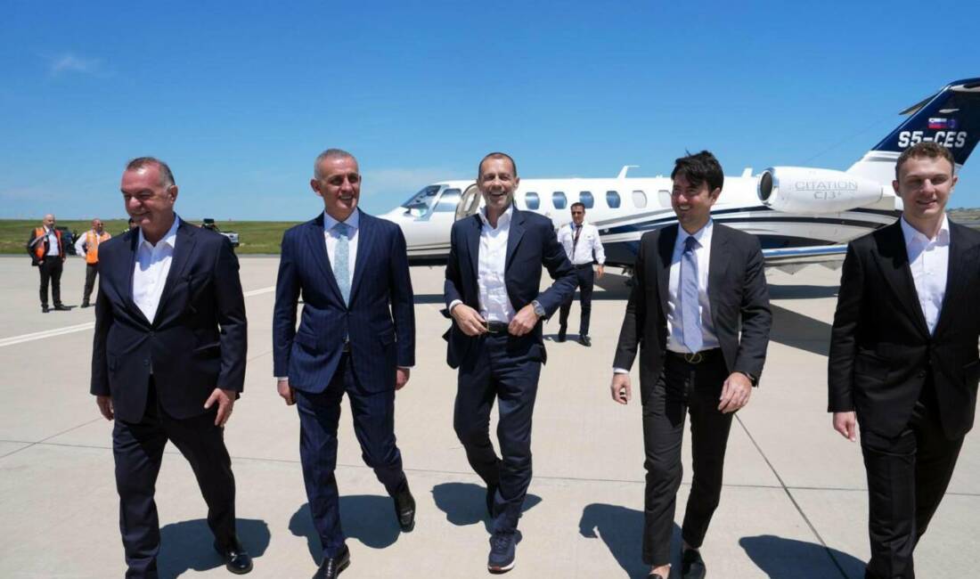 Avrupa Ligi finali öncesi UEFA Başkanı Aleksander Ceferin, bu akşam
