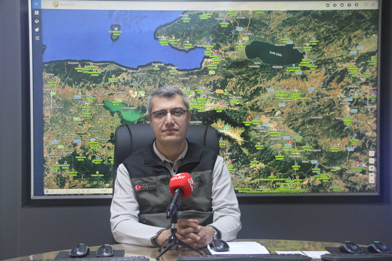 Bursa ormanlarına İHA'larla sıkı takip! Bölge Müdürü Şahan riskli 3 bölgeyi açıklayıp uyardı 2 img1419