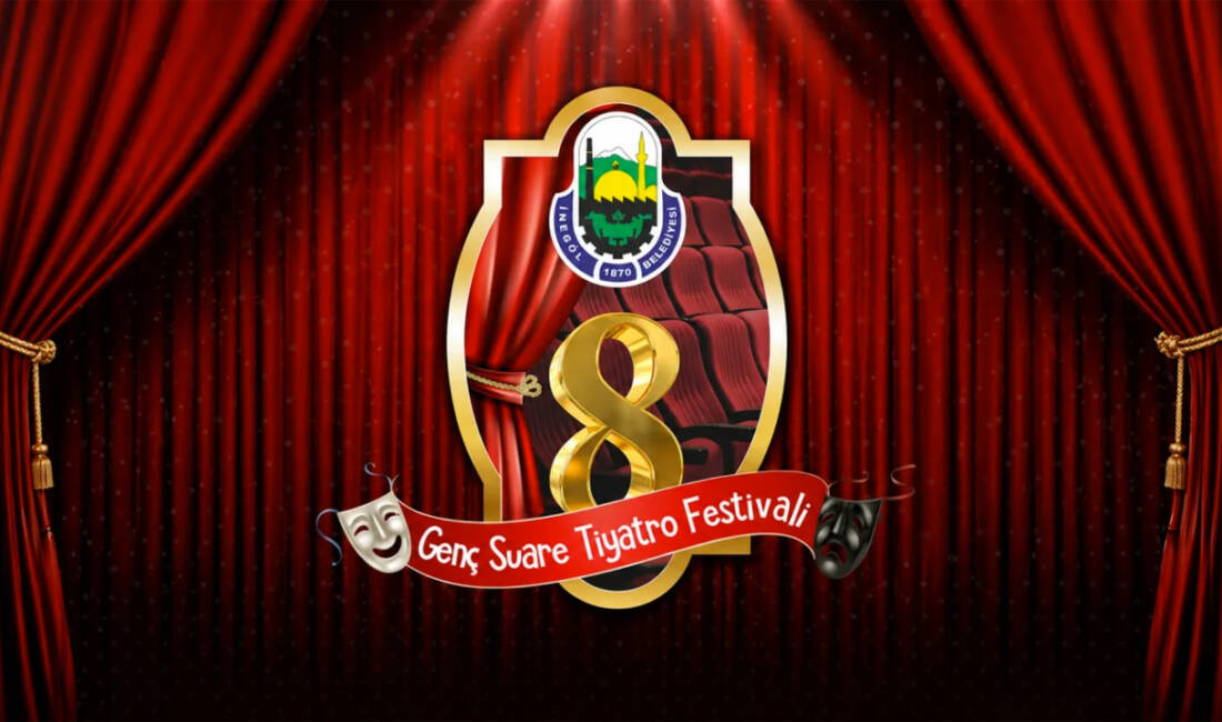 İnegöl Belediyesi'nin bu yıl 8'incisini düzenlediği Genç Suare Tiyatro Festivali,