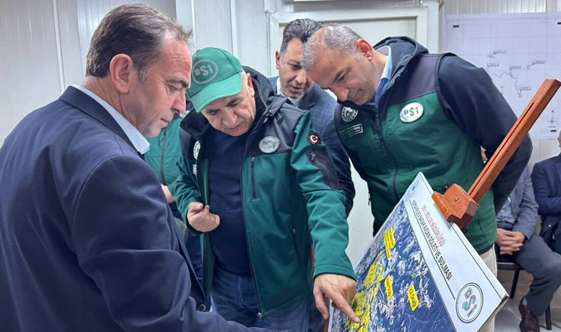 Bursa'nın Keles ilçesindeki Başak–Avdan–Yazıbaşı Göleti ile 3 mahalledeki tarım arazilerinin
