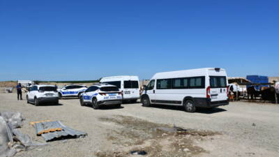 Tekirdağ'ın Çerkezköy ilçesinde kurban satış alanında çıkan kavgada 5 kişi