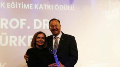 Bu yıl 19’uncusu organize edilen ÇEK Ödül Töreni’nde Eğitime Katkı