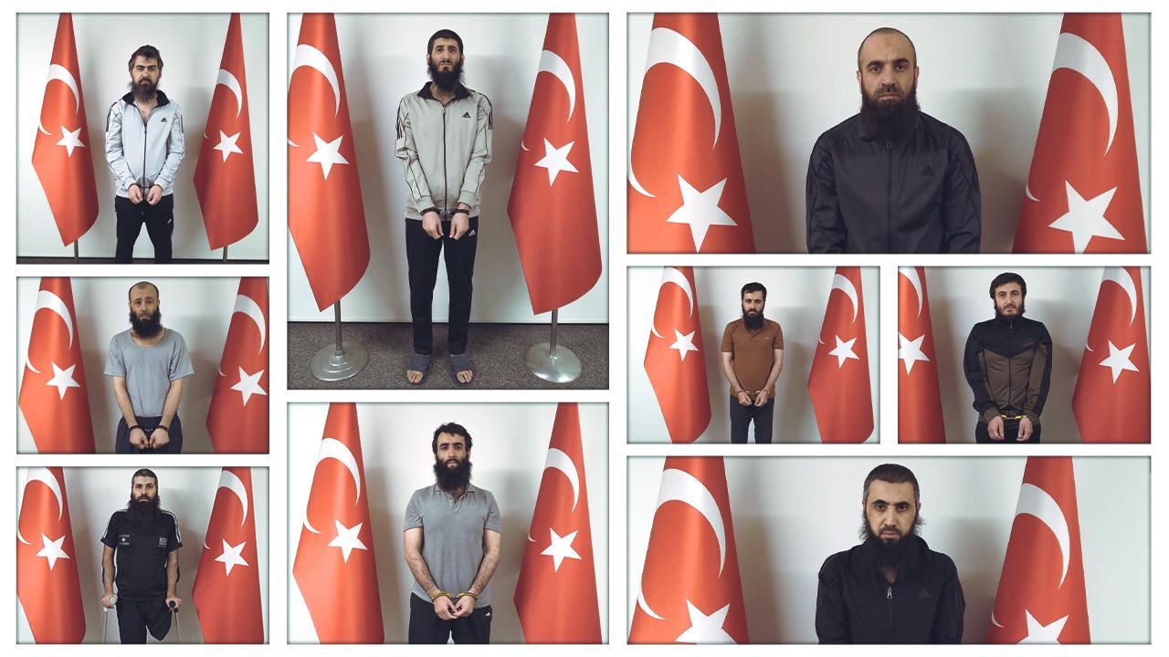 MİT'ten sınır ötesinde operasyon: Kırmızı bültenle aranan 10 DEAŞ'lı yakalandı 1 mit manset 2463629