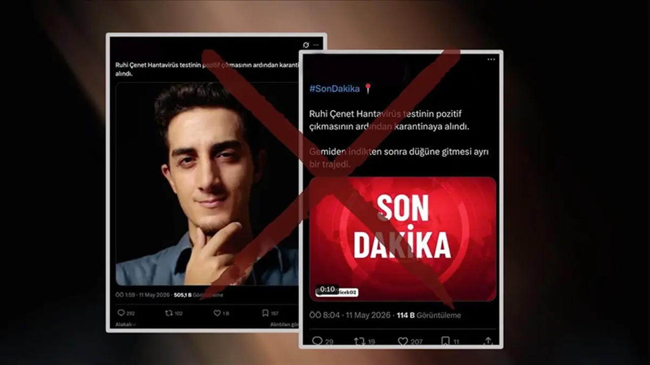 Ruhi Çenet’ten'hantavirüs testi pozitif çıktı' iddialarına yanıt 1 ruhi cenet n 1