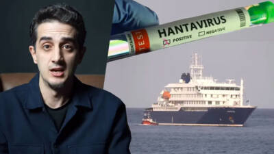 YouTube videolarıyla tanınan Ruhi Çenet, Hantavirüs görülen gemide seyahat ettiğini