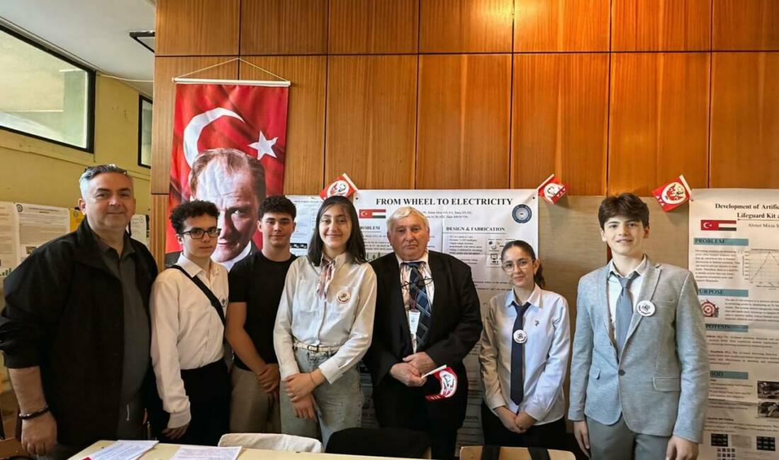 Şahinkayalılara ‘mühendislik’ dalında uluslararası ödül Şahinkaya Fen Lisesi öğrencileri, Macaristan’da düzenlenen uluslararası icat ve inovasyon