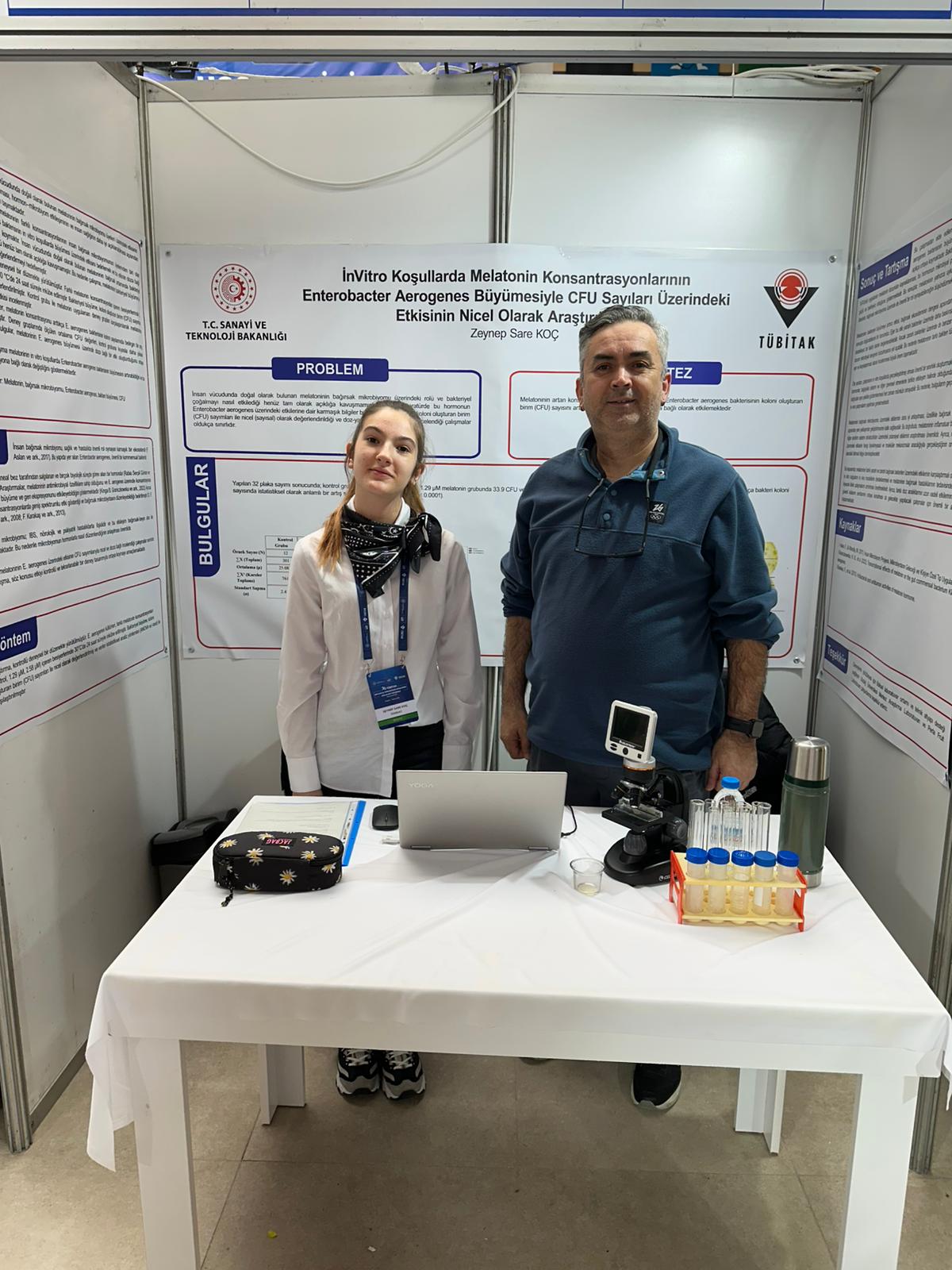Şahinkaya'dan TÜBİTAK'a damga: Genç bilim insanları projeleriyle parladı