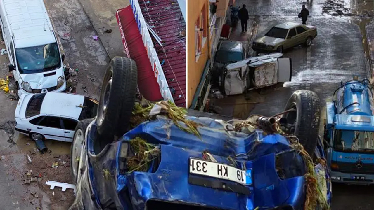 Samsun'da sel felaketi! Yıktı geçti 1 samsun sel n
