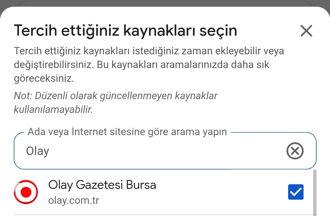 OLAY'ı Tercih Edilen Kaynaklar listenize ekleyin: Güvenilir habere daha hızlı ulaşın 2 screenshot20260516163339chrome