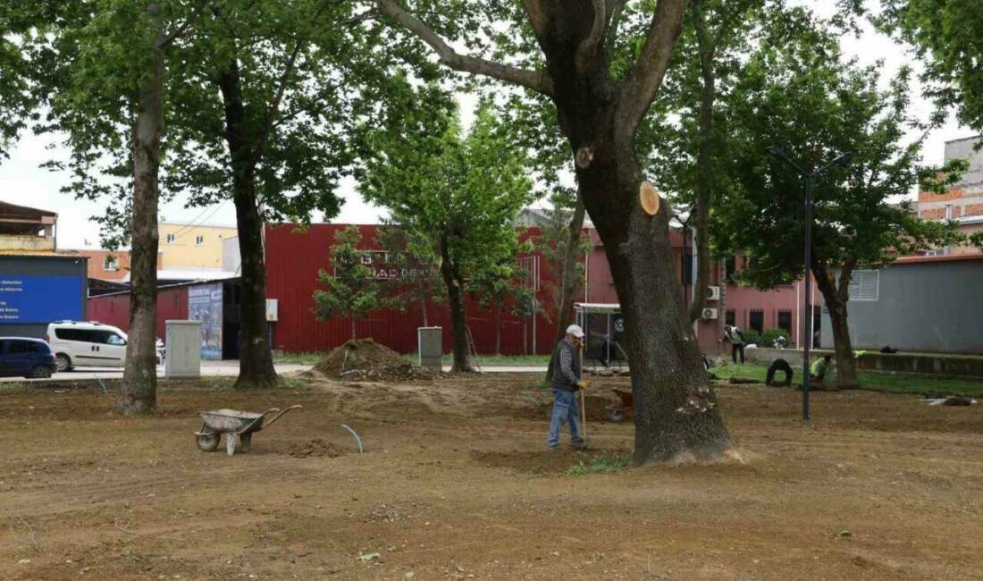 Bursa’daki o park yenileniyor Bursa Büyükşehir Belediyesi tarafından Osmangazi ilçesine bağlı Altınova Mahallesi’nde bulunan