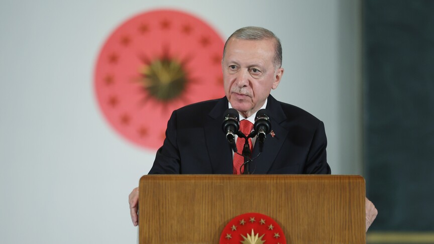 Cumhurbaşkanı Recep Tayyip Erdoğan, Türkiye'nin ihracatta yeni rekorlar kırmaya devam
