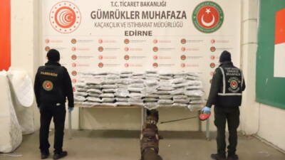 Ticaret Bakanlığı Gümrükler Muhafaza Müdürlüğü ekipleri, son bir haftada Gürbulak,