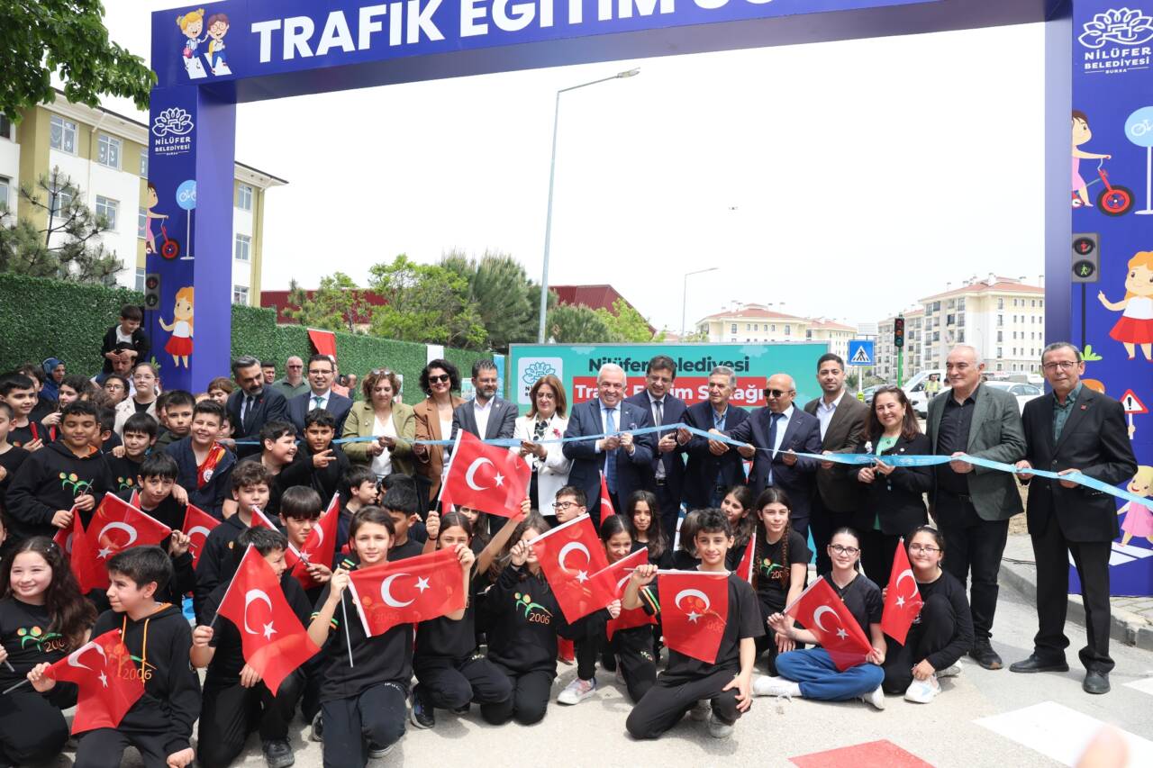 Bursa'nın ilk Trafik Eğitim Sokağı 1 trafik sokagi 1
