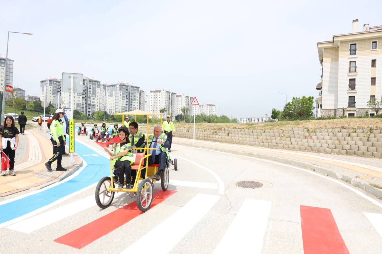 Bursa'nın ilk Trafik Eğitim Sokağı 7 trafik sokagi 5