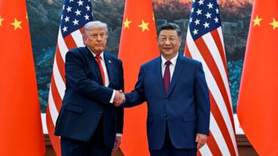 ABD Başkanı Donald Trump ile Çin Devlet Başkanı Şi Cinping'in