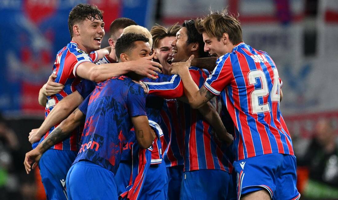 Konferans Ligi’nde şampiyon Crystal Palace UEFA Konferans Ligi'nde şampiyon İspanyol takımı Rayo Vallecano'yu 1-0 yenen