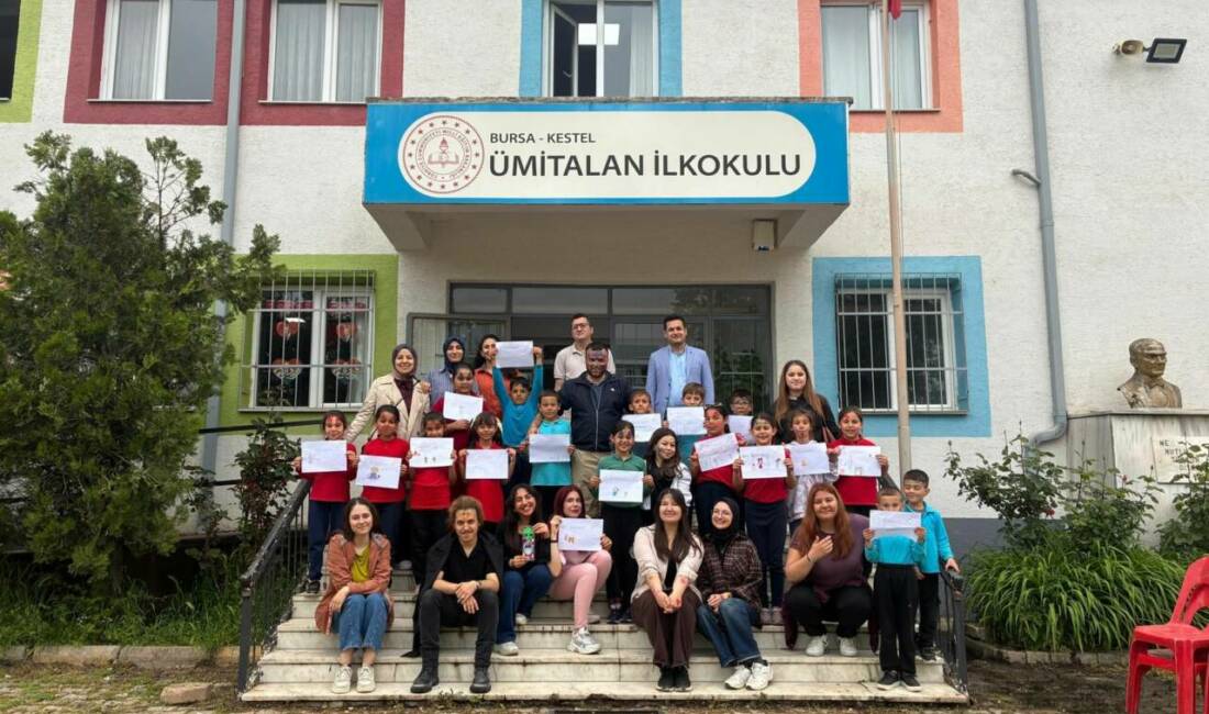 Bursa’nın Kestel ilçesine bağlı Ümitalan Köyü’nde hayata geçirilen “Bir Kitap