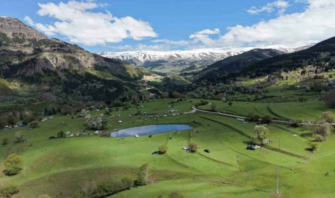 Yaz gelince kuruyor, sadece 2 ay ömrü var! Artvin’in Ardanuç ilçesinde eriyen kar sularıyla oluşan yılda yalnızca kısa
