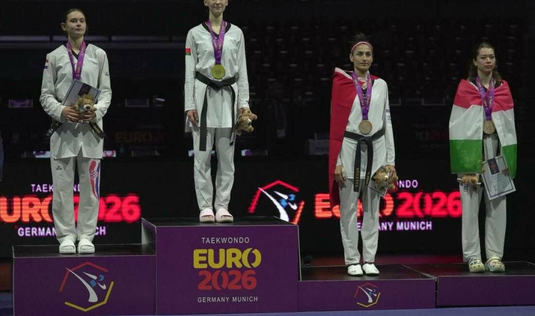 Bursa’nın gururu Hatice Kübra İlgün Avrupa’da yine kürsüde! Yıldırım Belediyesi, spora ve sporculara verdiği desteğin karşılığını ulusal ve