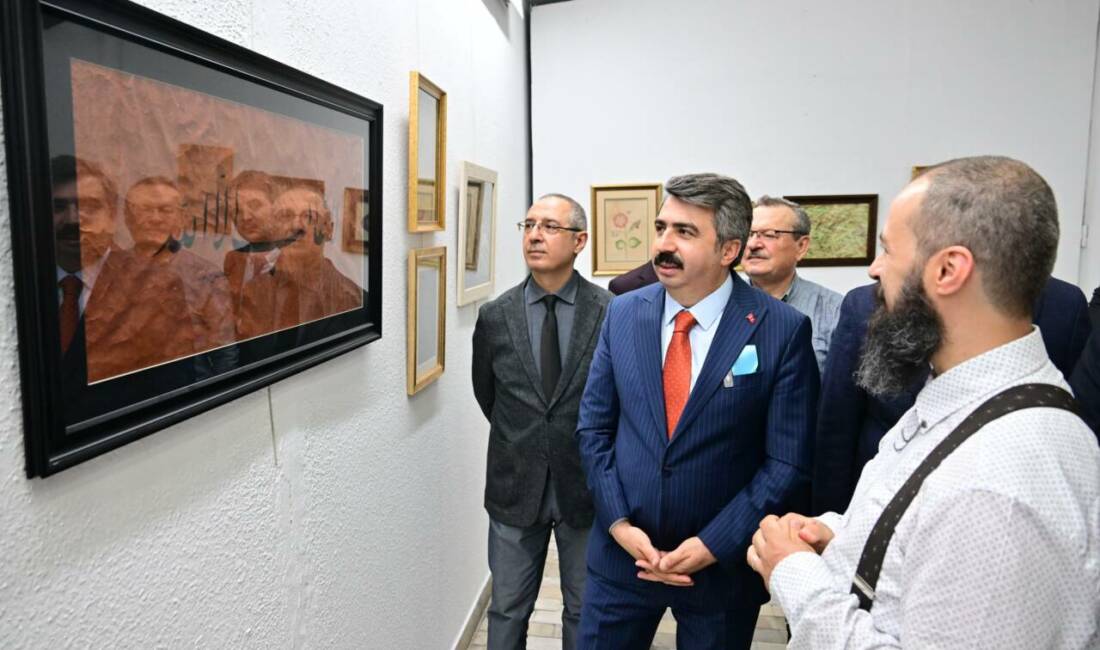 Yıldırım Belediyesi'nin Bursa'nın fethinin 700. yılı anısına düzenlediği 'Fetih Sergisi'