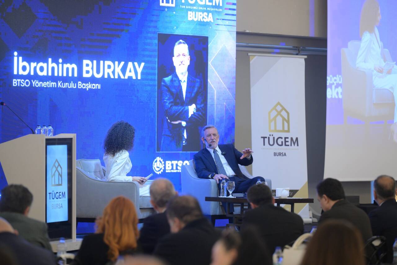Bursa’nın geleceği masaya yatırıldı: Burkay’dan kritik açıklamalar 7 BTSO Yönetim Kurulu Başkanı Burkay TÜGEM Bursa Üyeleriyle Buluştu