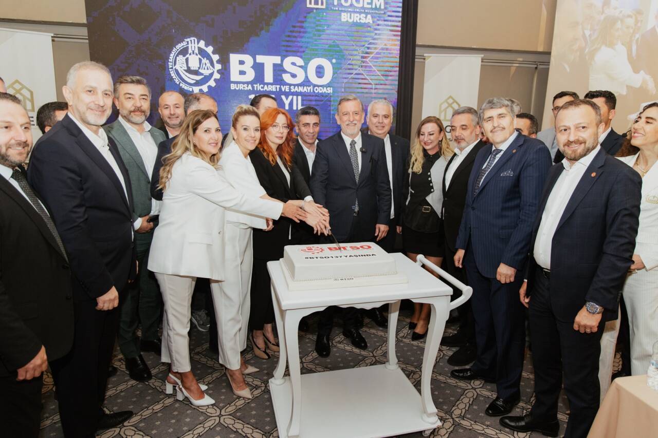 Bursa’nın geleceği masaya yatırıldı: Burkay’dan kritik açıklamalar 6 BTSO Yönetim Kurulu Başkanı Burkay TÜGEM Bursa Üyeleriyle Buluştu