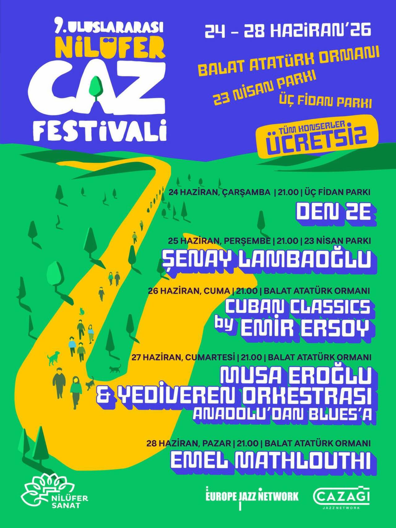 Bursa'da Caz Festivali başlıyor! İşte ücretsiz konser noktaları... 2 Bursa'da caz festivali başlıyor! İşte konser noktaları...