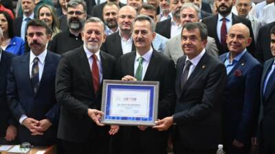 BTSO Yönetim Kurulu Başkanı İbrahim Burkay, Savunma Sanayii Başkanı Prof.