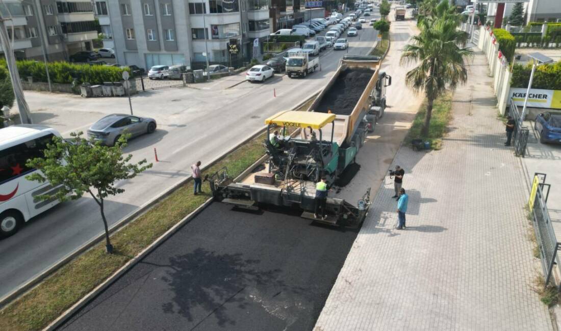 Bursa’nın yolları yenileniyor Bursa Büyükşehir Belediyesi, şehir içi ulaşımı daha konforlu, güvenli ve