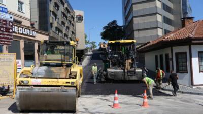 Bursa Büyükşehir Belediyesi, Çekirge'de 400 metrelik 1. Murat Caddesi'nde 650