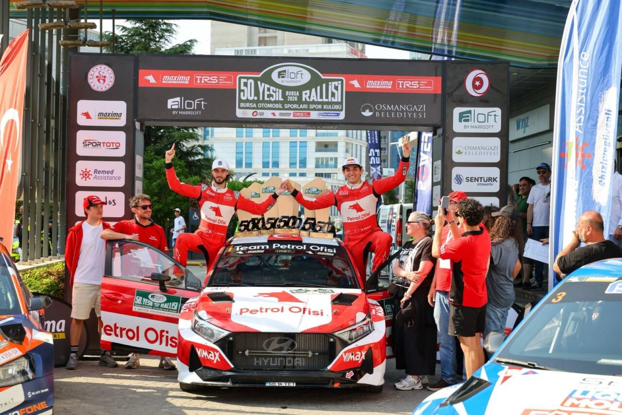 50. Yeşil Bursa Rallisi nefes kesti