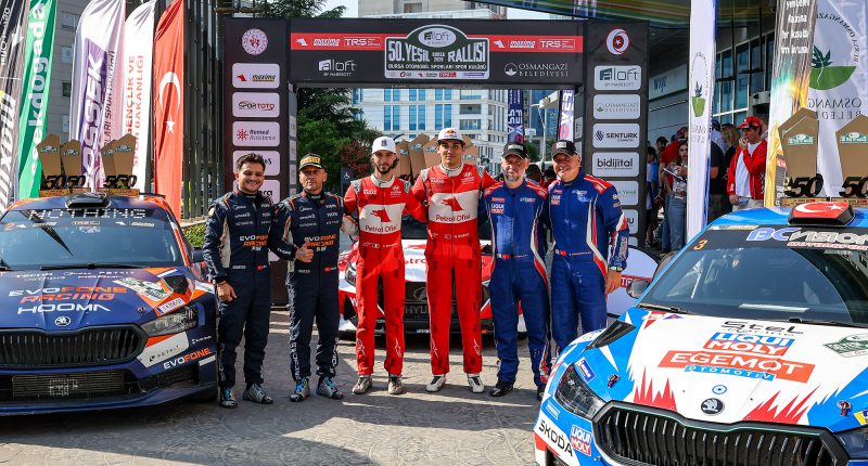 50. Yeşil Bursa Rallisi'nde kazanan belli oldu 1 50. Yeşil Bursa Rallisi'nde kazanan belli oldu