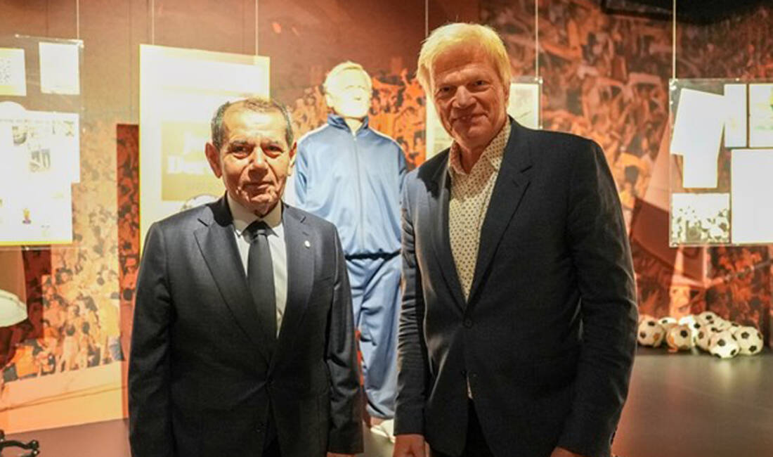 Oliver Kahn’dan Galatasaray Başkanı Dursun Özbek’e ziyaret Almanya Milli Takımı'nın ve Bayern Münih'in efsane kalecisi Oliver Kahn,
