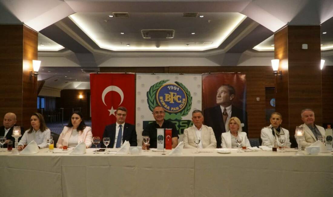 Bursa Fan Club Derneği’nin Almira Otel’de gerçekleştirdiği 714. Olağan Genel