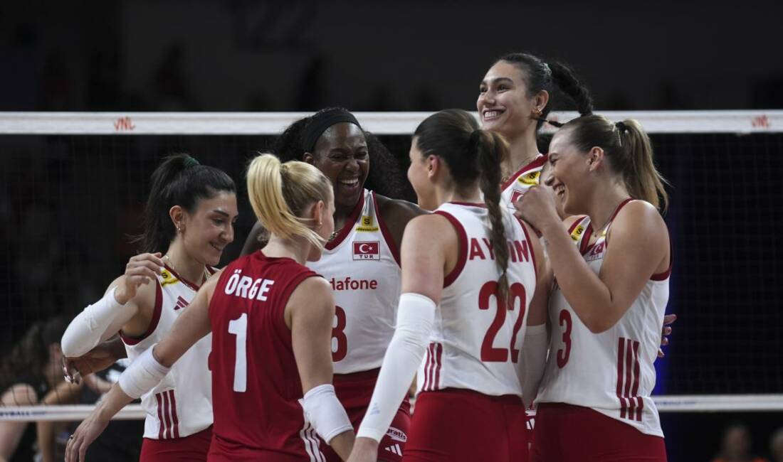 Filenin Sultanları Almanya’ya karşı A Milli Kadın Voleybol Takımı, 2026 FIVB Milletler Ligi'nin (VNL)