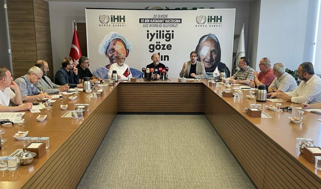 İnsan Hak ve Hürriyetleri (İHH) İnsani Yardım Vakfı Bursa Şubesince