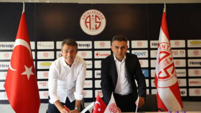Trendyol 1. Lig ekiplerinden Antalyaspor, teknik direktör Bülent Korkmaz ile
